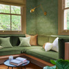 Graham & Brown Lorenzo Geo Wallpaper - 124126 - Emerald