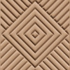 Galerie Formal Geometric Squares Wallpaper - 34483 - Beige / Red