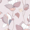 Galerie Stylised Floral Wallpaper - 47474 - Grey / Brown