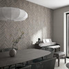 Galerie Herringbone Wood Effect Wallpaper - 33380 - Grey / Charcoal