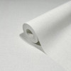 Galerie Plain Textured Wallpaper - 33390 - White