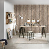 Galerie Drift Wood Effect Motif Wallpaper - WW22215 - Beige / Brown