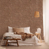 Galerie Sandstone Splendour Brick Effect Wallpaper - BB51107 - Red Orange Brown