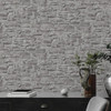 Galerie Rustic Brick Effect Wallpaper - BB51125 - Grey