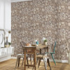 Galerie Authentic Stone Wall Brick Effect Wallpaper - BB51142 - Beige / Brown / Bronze