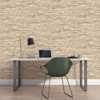 Galerie Realistic Slab Brick Effect Wallpaper - BB51152 - Beige / Brown / Cream