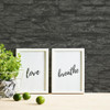 Galerie Realistic Slab Brick Effect Wallpaper - BB51153 - Grey / Black