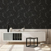 Galerie Marble Effect Wallpaper - BB51157 - Grey / Metallic / Black