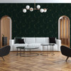 Galerie Marble Effect Wallpaper - BB51158 - Green / Metallic