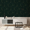 Galerie Marble Effect Wallpaper - BB51158 - Green / Metallic
