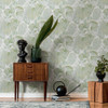 Galerie Jungle Leaves Wallpaper - FL61159 - Grey / Green