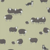 Little Greene Nip & Lassie Wallpaper - 0231NIKITCH - Kitchen Green