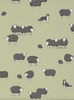 Little Greene Nip & Lassie Wallpaper - 0231NIKITCH - Kitchen Green