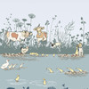 Little Greene Riverside Capers Wallpaper - 0231RIMOOZZ - Moo