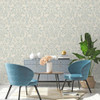 Holden Decor Hawthorn Meadow Wallpaper - 76000 - Blue