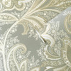 Galerie Paisley Wallpaper - DWP0355-02 - Silver Grey / Beige