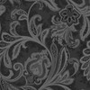 Galerie Paisley Wallpaper - DWP0355-05 - Charcoal / Silver Grey