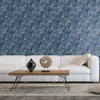 Galerie Special Marble Wallpaper - G68093 - Navy / Taupe