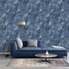 Galerie Special Marble Wallpaper - G68093 - Navy / Taupe