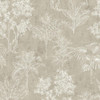 Galerie Floating Foliage Wallpaper - DWP0361-06 - Silver Grey