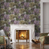 Holden Decor Basildon Forest Wallpaper - 13930 - Mulberry / Green