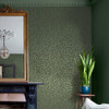 Graham & Brown Gilded Leaf Wallpaper - 130370 - Olive