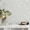Graham & Brown Belle Wallpaper - 122433 - White / Silver
