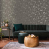 Graham & Brown Belle Wallpaper - 122434 - Taupe / Gold