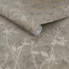 Graham & Brown Belle Wallpaper - 122434 - Taupe / Gold