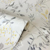 Crown Wallcoverings Mariko Floral Wallpaper - M1551 - Grey / Yellow