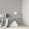 Fine Decor Denver Geometric Wallpaper - FD43747 - Grey