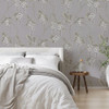 Graham & Brown Wisteria Wallpaper - 120137 - Light Mauve