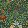 William Morris at Home Garden Wallpaper - 140495 - Moss Green