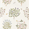 Sanderson Thyme Walk Wallpaper - 217509 - Damson / Quince