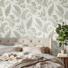 Fine Decor Fern Leaf Wallpaper - FD43769 - Green