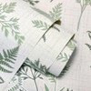 Fine Decor Fern Leaf Wallpaper - FD43769 - Green