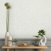 Crown Wallcoverings Lynford Texture Wallpaper - M1878 - White