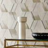 Zoffany Rhombi Wallpaper - 312896 - Paris Grey