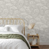 Grandeco Cow Parsley  Wallpaper - 204902 - Grey