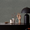 Graham & Brown Loom Texture Wallpaper - 131236 - Charcoal