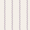 Holden Decor Do The Wiggle Stripe Wallpaper - 13981 - Lilac