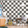 Holden Decor Check This Out Wallpaper - 14040 - Charcoal / White