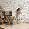 Holden Decor Cats Colour-Me Wallpaper - 14070 - Black / White