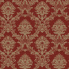 Galerie - Classic Damask Wallpaper - CI38217 - Red / Gold