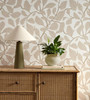 Scion - Sweet Bay Wallpaper - 113270 - Stone