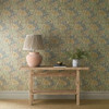 Morris & Co - Cornflower Wallpaper - 217583 - Lemon / Sage