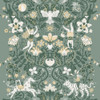 Galerie - Cirkus Wallpaper - 29027 - Green / Grey