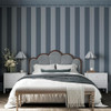 Graham & Brown - Regent Stripe Wallpaper - 142525 - Archival Blue
