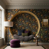 Graham & Brown - Gardinia Wallpaper - 142535 - Charcoal