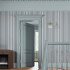 Graham & Brown - Loom Stripe Wallpaper - 143387 - Breeze